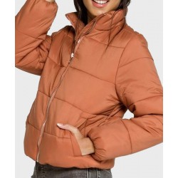 Chicago Fire S09 Gianna Mackey Puffer Jacket